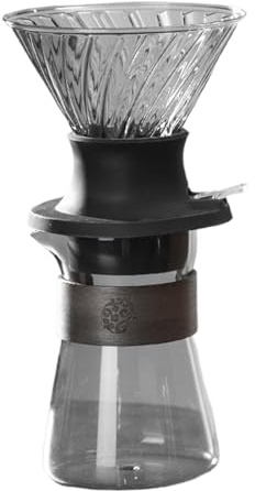 Kaffebryggningskopp | Pour-Over Kaffebryggare Bryggkopp - filtrering Enkelt utdrag Avtagbart verktyg för man far mamma flickvän pojkvän