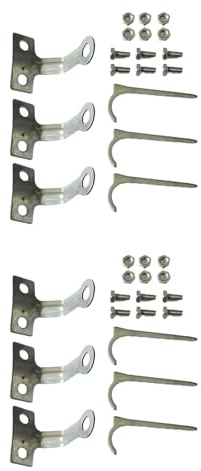 YUPEIUKLI Calentador de Patio, Accesorio de Suelo, Pieza de Repuesto de pie Fijo, fijado al Suelo, Viento Fuerte Que sopla hacia Abajo