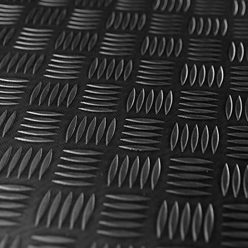 4m² Riffelblechgummimatte 1,60m x 2,50m, Stärke: 3mm, Premium Gummimatte