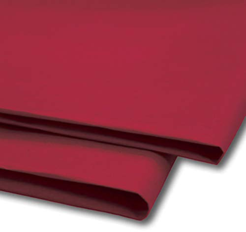 Sabco - Tissue Paper 100 Sheets, Gift Wrap, Mg and Acid Free, 20 X 30 Size, Wrapping Decorative Sketch and Cutting Paper for Art Craft & Packing. – Burgundy