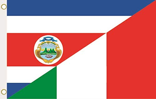 U24 Flagge Fahne Costa Rica-Italien 90 x 150 cm