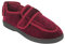 Fashion Friendly Sam - Comfort Slipper Shoe Burgundy Size 5