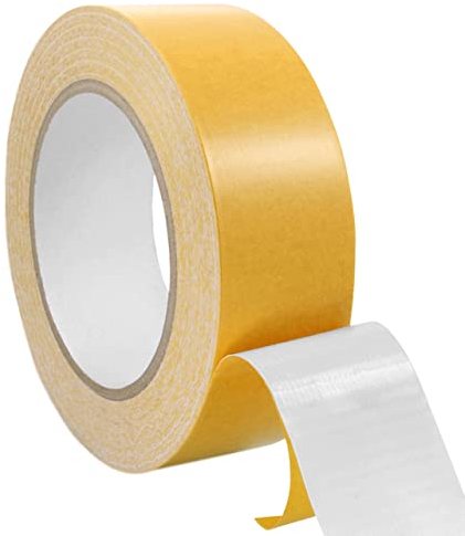 Teppichklebeband doppelseitig, Klebeband für Teppich, Teppichverlegeband, verschiedene Breiten, 25 m auf Rolle / 38 mm x 25 m