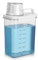 1800ml Luftdichter Waschmittelspender mit Messbecher, Waschpulver Aufbewahrungsbox, Waschpulverspender, Waschmittelbox Vorratsbehälter, Mehrzweck Waschmittelbox für Waschpulver, Wäscheparfüm