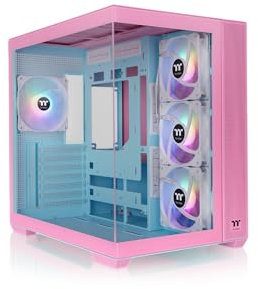 Thermaltake View 380 TG ARGB | Mid Tower Chassis | Bubble Pink