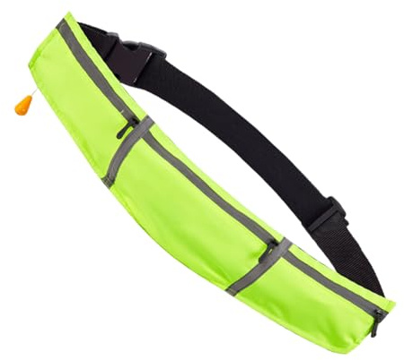 Schwimmgürtel - 150N Auftriebs-Rettungsgurt Mit Beckengurt,Automatisch Aufblasbarer Rettungsring Mit Reflexstreifen Für Paddelboard Angeln Kajak Rafting Freiwasser Bootssport