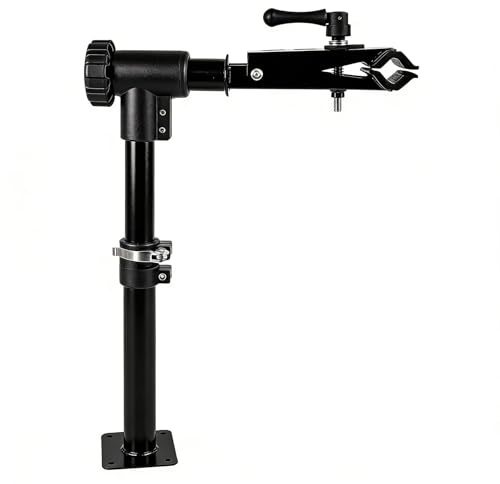 JNYYGSALL Bike Repair Stand Bench Mount Wall Mounted Bike Work Stand Bicycles Maintenance Rack with Adjustable Clamp & Height for Road Bike,Road Mountain Bike - Ideal for Home, Garage & Workshop
