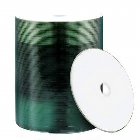 Nierle CD-R 700 MB / 80 min, 52x, Edition, Voll bedruckbar, 100 Stück in ECO-Pack