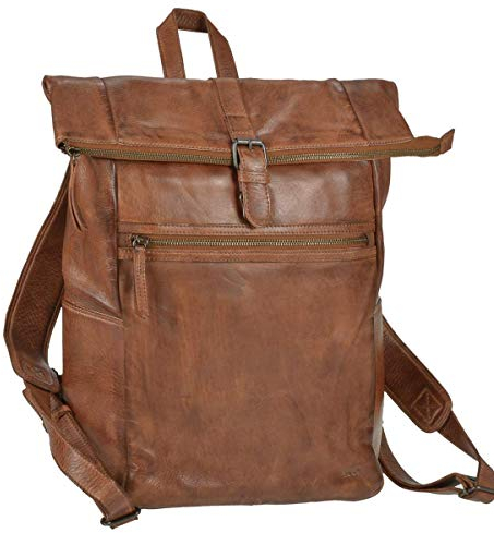 Bear Design Cow Lavato Pergola Rolltop Rugtas 13 Cognac