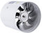 Ventilador de Extracción de Baño 150 mm Ventilador Extractor de Aire Cocina, 500 m3/h Ventilador de Metal Industrial Silencioso