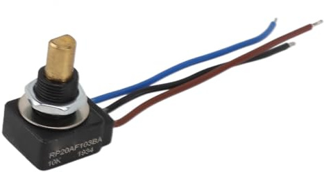 10K Roterande Potentiometer med Justerbart Motstånd, Hållbar ABS-koppar, IP65 Dammtät och Vattentät