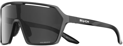 SCVCN Polarisierte Baseball Sonnenbrille für Männer und Frauen, umlaufende Sport Sonnenbrille zum Radfahren, Laufen, Angeln, Golf 10