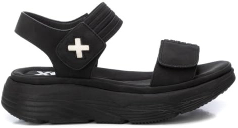 XTI - Sandalias Planas 143986 Mujer Negro