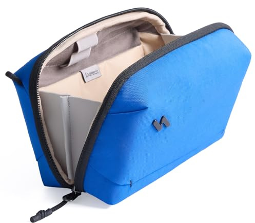 Inateck Portabler Kabeltasche, Spritzwassergeschützte Elektronik Organizer, Reisezubehörtasche für Kabel, Power Banks, Hubs