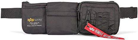 Alpha Industries Crew Unisex Bauchtasche Black