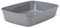 Savic | Iriz Modern Design Cat Litter Tray | Low Entry Height for Easy Access, Helps Keep The Surrounding Area Clean and Tidy| Size- 42 cm | Cool Grey