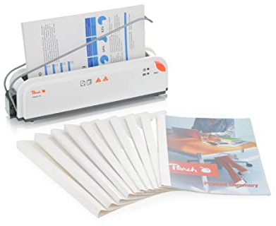 Peach Thermobindegerät A4 - schnell startklar - nur 1 min. Bindezeit - einfachstes und schnellstes Bindesystem - PB200-70A