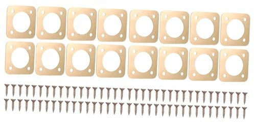 Happyyami 16 STK Vogelhaus-schutzhülle Birdhouse Raubtier Vogelhauswächter Spatzenhaus Hausräuber -raubtierwachen Spatzenwächter Vogelhaus Lochschutz Papageienhaus-raubtierschutz Kupfer