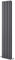 The Bath People 113098 Ingarsby 1200x472mm Double Vertical Radiator-Anthracite, Grey