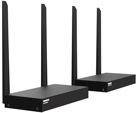 Extender HDMI Wireless 4K60 Marmitek TV Anywhere Wireless 4K - trasmettitore Ricevitore HDMI - Fino a 50 m Attraverso pareti - loopthrough - Ritorno infrarossi - USB Tastiera Mouse KVM