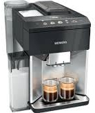 Siemens, vollautomatische Kaffeemaschine, EQ500, AromaDouble Shot, AutoMilk Clean, ceramDrive, CoffeeSelect Display, oneTouch DoubleCup, Klavier schwarz//Edelstahl, TQ517R03