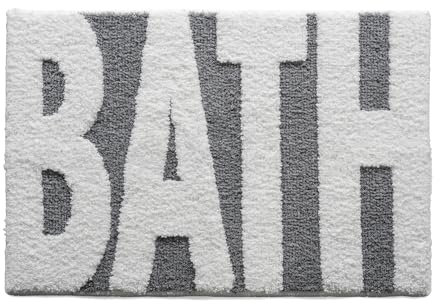 Seamarkt Badezimmerteppich rutschfest, weich Badematte, saugfähig Duschvorleger für Badezimmer, Waschbare badteppich, 50x75 cm, Öko-Tex Zertifiert