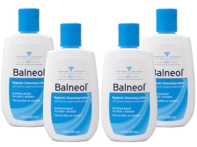 Balneol Hygienic Cleansing Lotion, 3.0 Oz - Buy Packs and Save (Pack of 4)