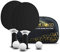 Senston Tischtennisschläger Set, professionelle Tischtennisschläger mit 3 Bällen, Ping Pong Paddel Set aus Gummi