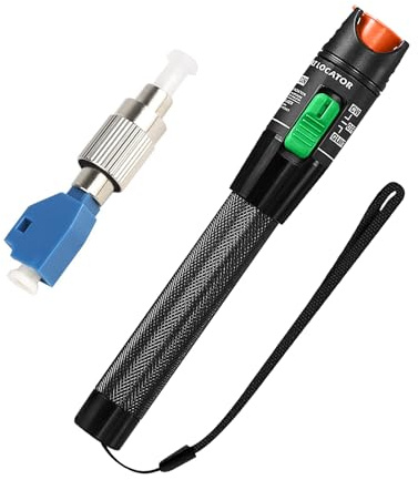 Visual Fault Locator Kit 30mW | 30KM VFL Red Light Pen with Adapter