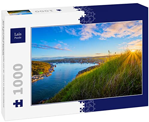 Lais Puzzle Blick auf die Wasserstraße von St. John in Neufundland von Signal Hill, Kanada 1000 Teile