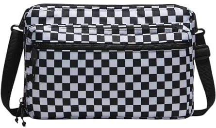 Vans Bail Convertible Cross-Body Bag, Black/White, One Size
