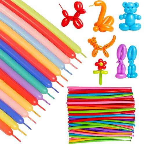100 globos para modelar