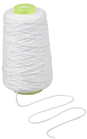 CONGARTENO Masonry Line Cotton Thread 1.2mm Thick 200m Roll Construction Site Layout Bricklaying Mason String Line for Outdoor Masonry Work