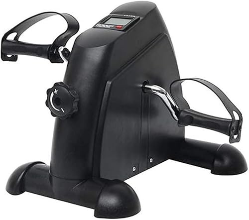 Mini-Stepper Swing Stepper Mini motionscykel Home Stepper Twist Step Fitness Machine Rehabilitering Träningscykel med LCD-skärm for hemmaträning(Black)