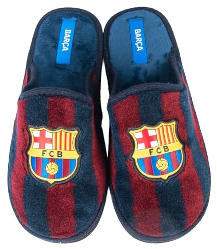 MARPEN SLIPPERS Dogo Rayas Barcelona PantuflasUnisex adulto