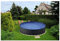 Rundpool 350 x 90 cm , Stahlwandbecken-Set, Schwimmenpool Anthrazit, Swimmingpool