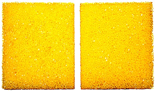 GMBH - 2 Esponjas Limpiadoras - Esponjas Limpiadoras de Piedras - Piedra Verde - Piedra Blanca y Piedra Arcilla - Limpiar sin Rayar -2 Esponjas XXL: 12 x 10 x 4 cm