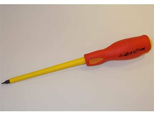 LE OFFICINE CACCIAVITE A TAGLIO 2,5X75 PER ELETTRICISTI ISOLATO 1000V 23458