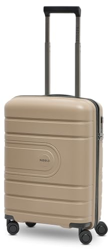 REDOLZ Hartschalen Kabinen-Koffer | Kleiner Trolley 40 x 20 x 55 cm aus hochwertigem, leichtem Polypropylen Material | 4-Rollen & TSA (Essentials 11)