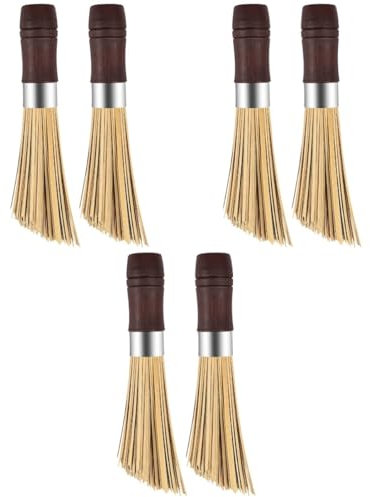 PRETYZOOM 3 Set Di Spazzole Per Pentole Ad Alta Densità Spazzola Per Strofinare La Cucina Spazzola Per La Pulizia Dei Piatti Con Manico 2 Pezzi * 3