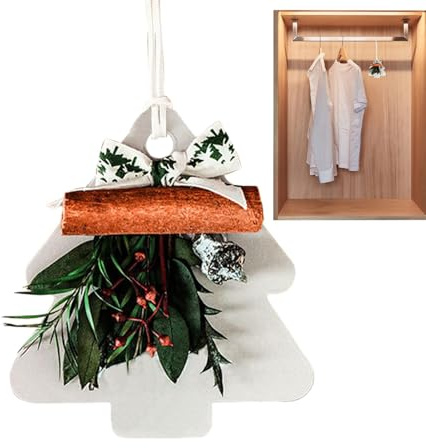 Désodorisants automobiles | Désodorisant portable en forme de sapin de Noël – Désodorisant coloré et durable pour voiture, décoration d'intérieur de petite voiture pour la maison, le studio, le