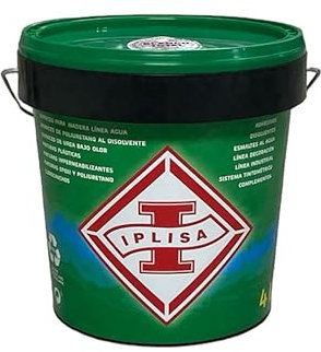 IPLISA Pintura plástica Blanca Mate, Supercubriene y Lavable, para interior y exterior 4L (PL-60)