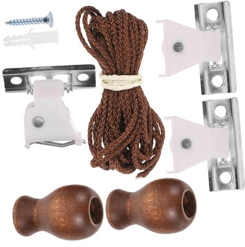 DIYEAH Roller Blind Accessories Kit Cord and Fittings for Window Blinds Replacement Parts for Curtain Repair in Living