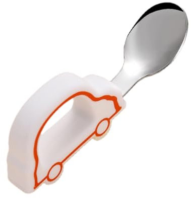 Weqizuerqi Babysked - säkra redskap med sked och gaffel - ergonomisk design för mångsidig mat för vuxna familjerätter