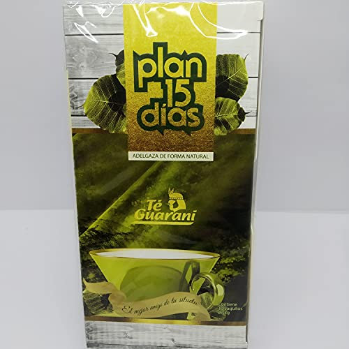 Plan 15 jours Thé de Guarani - Action laxative et diurétique Minceur naturelle 30 sachets, par Kaptalanshop