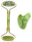 100% Jade Roller Set, Gua Sha MassagegeräT, Natü Rliche Jaderolle, Gesichts FüR Anti-Aging-Falten, Schlankheit Und Straffung Gesicht, Gesichtsroller Gesichtsmassage