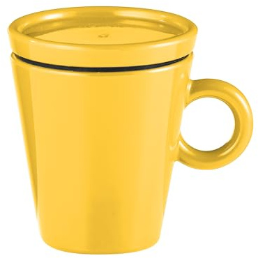 Guzzini -TAZZINA CAFFE' DA VIAGGIO 'COFFEE&GO'Giallo Ocra
