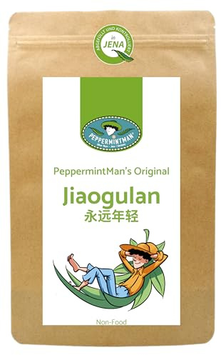 PeppermintMan's Original I Räucherwerk I Das Original aus Chinas Bergen I ganze gerollte Blätter (3000g)
