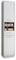 MILANO Badezimmer Hochschrank in Wildeiche Optik, Weiß Hochglanz - Badezimmerschrank Bad Schrank mit viel Stauraum - 38 x 190 x 30 cm (B/H/T)