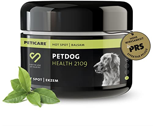 Peticare Hot-Spot Balsam für Hunde | speziell bei Hotspots & Ekzemen Aller Art | lindert Juckreiz & unterstützt Regenerationsprozess | einzigartiges PRS® System für Lange Wirkung - petDog Health 2109